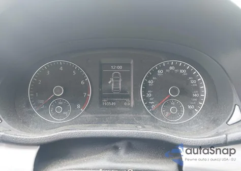 2012 Volkswagen Passat 2.5L Se из США, поврежденный, VIN 1VWBP7A38CC102605